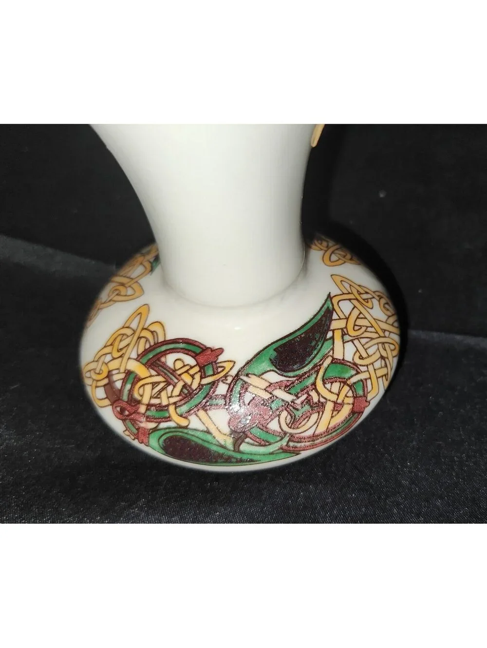 CRE 2 Irish porcelein bud bases signed by Joe mccaul box T